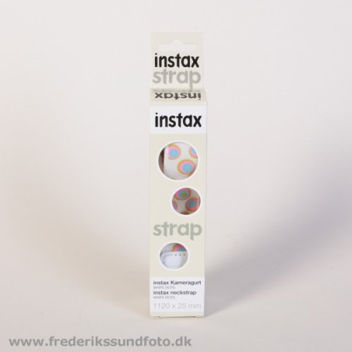 Fujifilm Instax neck strap white dots