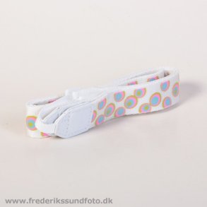 Fujifilm Instax neck strap white dots