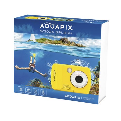 Easypix Aquapix W2024 Splash Vandtt kamera Gul