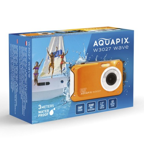 Easypix Aquapix W3027 Wave Orange Vandtt kamera