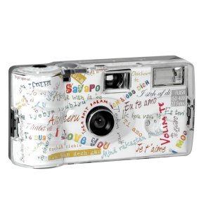 Topshot engangskamera med blitz 27 exp.