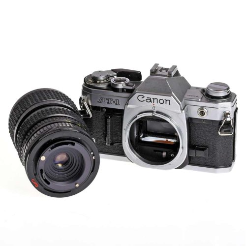 BRUGT Canon AT-1 m/ Osawa 28-80mm zoom objektiv