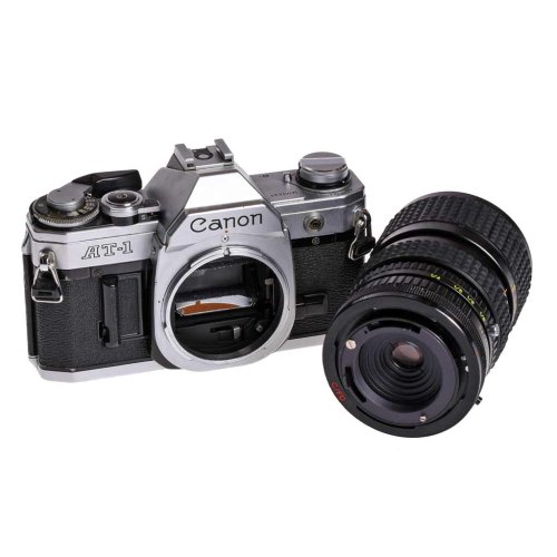 BRUGT Canon AT-1 m/ Osawa 28-80mm zoom objektiv