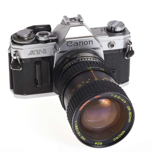 BRUGT Canon AT-1 m/ Osawa 28-80mm zoom objektiv