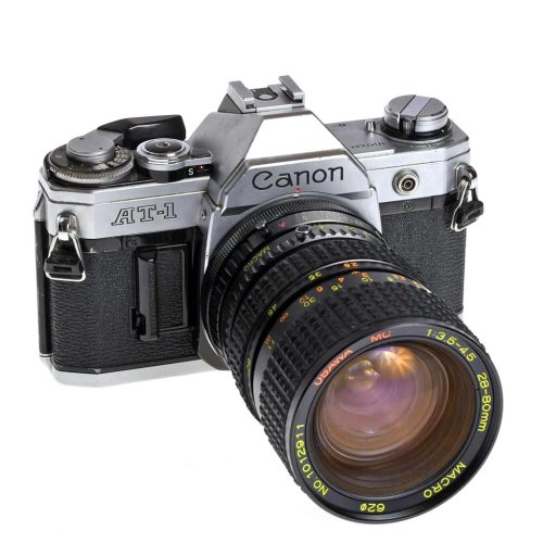 BRUGT Canon AT-1 m/ Osawa 28-80mm zoom objektiv