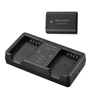 Olympus SBCX-1 Lader & BLX-1 Batteri