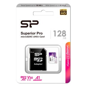 Silicon U3 128GB Micro-SDXC R100MB/s