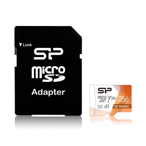 Silicon U3 256GB Micro-SDXC R100MB/s