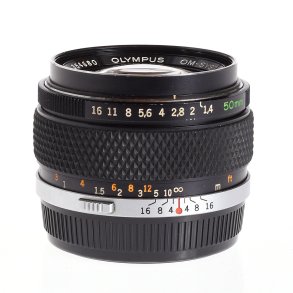 BRUGT Olympus OM-System Auto-S 50mm f/1.4 G.Zuiko