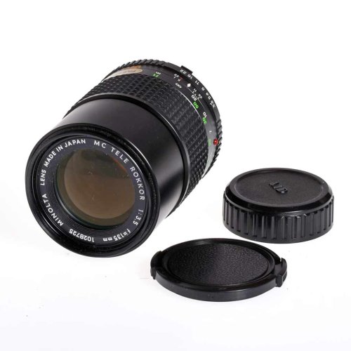 BRUGT Minolta Rokkor MC Tele 135mm f/3.5