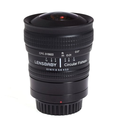 BRUGT Lensbaby 5,8mm Cirkular Fisheye til MFT