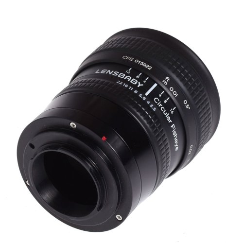 BRUGT Lensbaby 5,8mm Cirkular Fisheye til MFT