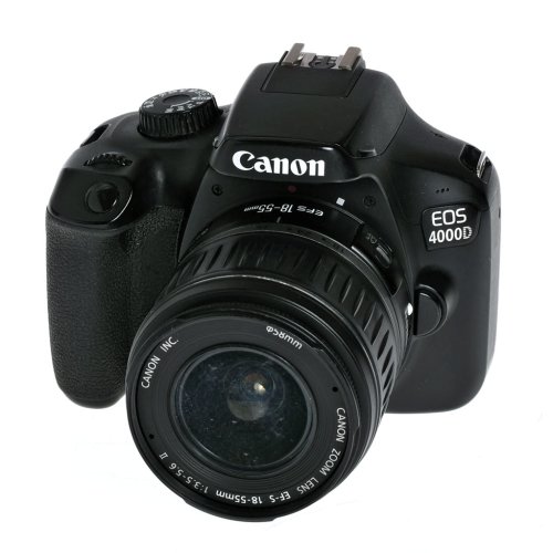 BRUGT Canon EOS 4000D m/18-55 3.5-5.6 II