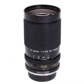 BRUGT Cosina 35-200mm f/4-5.6 til PK mount