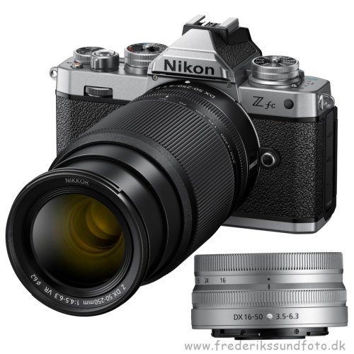 Nikon Z FC m/16-50mm & 50-250mm