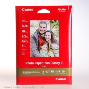 Canon 13x18 Glossy PP-201 Printerpapir 20 ark