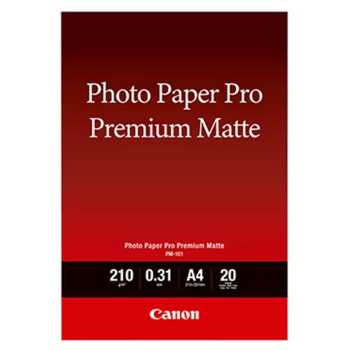 Canon Premium Matte PM-101 210g A4 20 ark