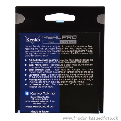 Kenko Realpro ND4 49mm (2 stop)