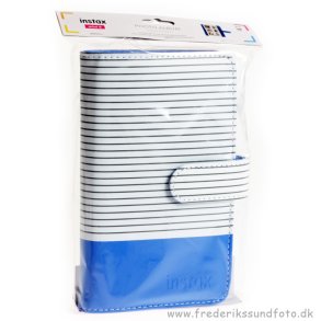 Fujifilm Instax mini Stribet Cobalt album