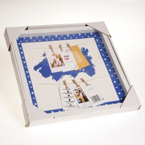 Instax Dot Peg billedramme Cobalt