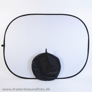 Art Style Foldebaggrund 150x200 Sort/Hvid