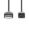 Nedis USB-A til USB Mini 5-Pin han 1 m