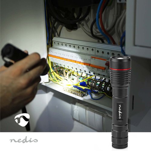 Nedis 10W LED 1000LM Opladelig Lygte