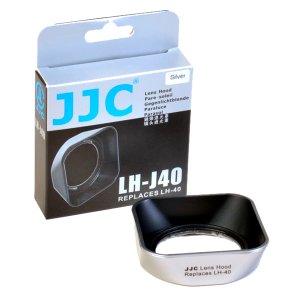 JJC Modlysblnde som Olympus LH-40 silver