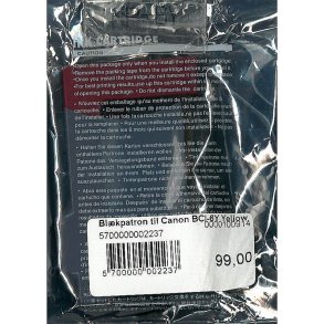 Blkpatron til Canon BCI-6Y Yellow