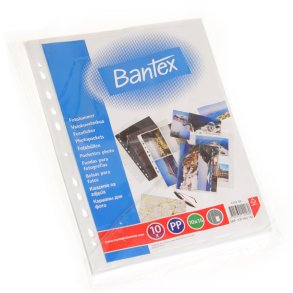 10x15 Bantex hvid Fotolomme 2122