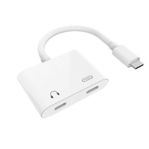 HHC USB-C Adapter USB-C (headp)+ USB-C (power)