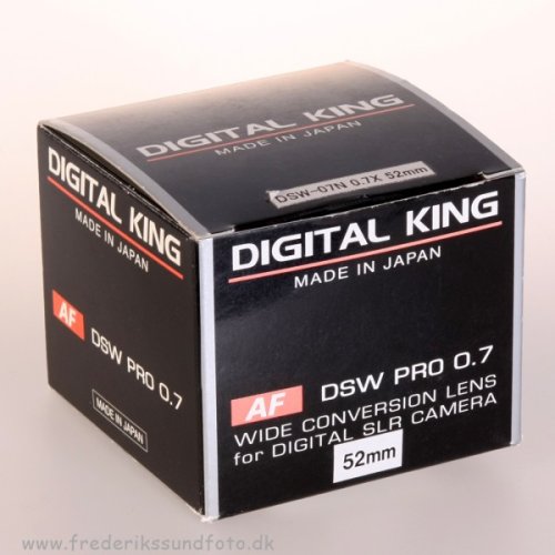 DIGITAL KING 0,7 vidvinkel 52mm