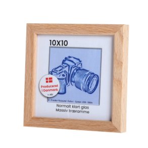 Massiv Eg 10x10 Normalt klart glas Profil 2071