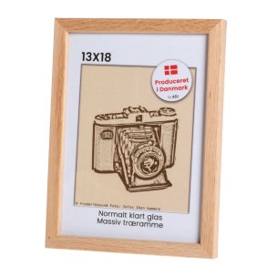 Massiv Eg 13x18 Normalt klart glas Profil 2071