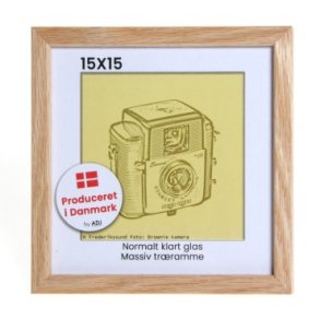 Massiv Eg 15x15 Normalt klart glas Profil 2071