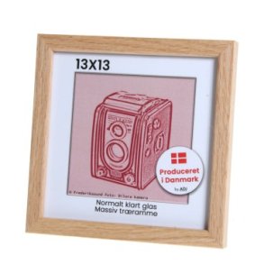 Massiv Eg 13x13 Normalt klart glas Profil 2071