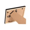 Sort fyrretr�sramme 9x12 med klart glas