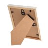 Hvid fyrretr�sramme 9x12 med klart glas