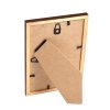 Brun fyrretr�sramme 10x15 med klart glas