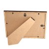 Brun fyrretr�sramme 18x24 med klart glas