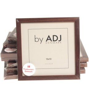 Brun 11mm fyrretr 10x10 Billedramme