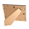 Brun fyrretr�sramme 20x25 med klart glas