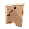 Hvid fyrretr�sramme 10x13 med klart glas