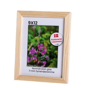 R fyrretr 9x12 billedramme 11mm