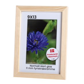 R fyrretr 9x13 billedramme 11mm