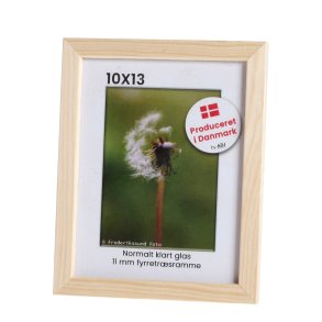 R fyrretr 10x13 billedramme 11mm