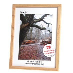 Massiv Eg 18x24 Museumsglas / Profil 2071