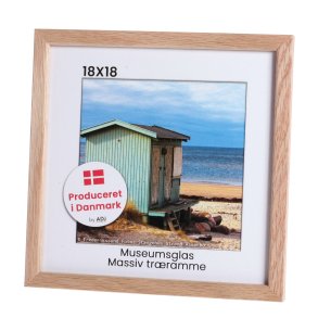 Massiv Eg 18x18 Museumsglas / Profil 2071