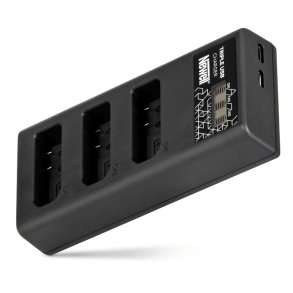 Newell Triple USB Oplader til Nikon EN-EL14