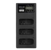 Newell Triple USB Oplader til Nikon EN-EL14